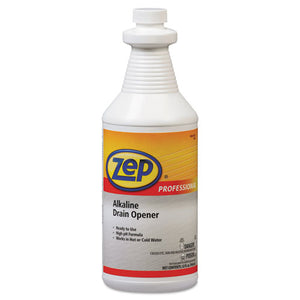 Zep Professional® wholesale. Alkaline Drain Opener Quart Bottle. HSD Wholesale: Janitorial Supplies, Breakroom Supplies, Office Supplies.