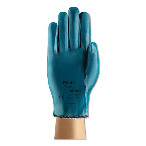 AnsellPro wholesale. Hynit Nitrile Gloves, Blue, Size 7 1-2, Dozen. HSD Wholesale: Janitorial Supplies, Breakroom Supplies, Office Supplies.