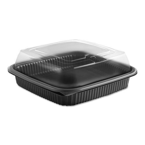 Anchor Packaging wholesale. Culinary Squares 2-piece Microwavable Container, 36 Oz, 8.46 X 8.46 X 2.91, Clear-black, 150-carton. HSD Wholesale: Janitorial Supplies, Breakroom Supplies, Office Supplies.