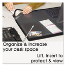 Artistic® wholesale. Lift-top Pad Desktop Organizer With Clear Overlay, 22 X 17, Black. HSD Wholesale: Janitorial Supplies, Breakroom Supplies, Office Supplies.
