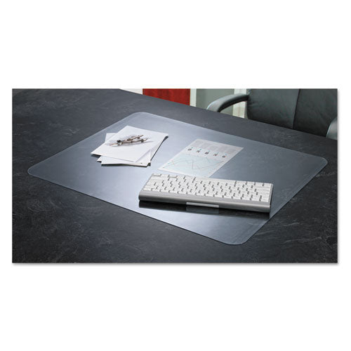 Artistic® wholesale. Krystalview Desk Pad With Antimicrobial Protection, 22 X 17, Matte Finish, Clear. HSD Wholesale: Janitorial Supplies, Breakroom Supplies, Office Supplies.