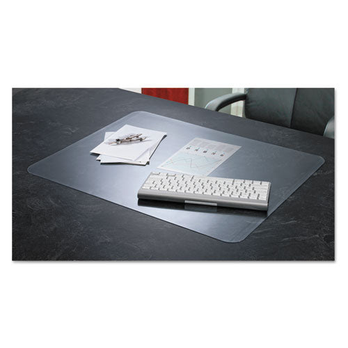 Artistic® wholesale. Krystalview Desk Pad With Antimicrobial Protection, 24 X 19, Matte Finish, Clear. HSD Wholesale: Janitorial Supplies, Breakroom Supplies, Office Supplies.