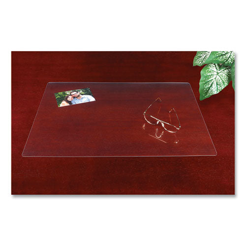 Artistic® wholesale. Eco-clear Desk Pad With Antimicrobial Protection, 17 X 22, Clear Polyurethane. HSD Wholesale: Janitorial Supplies, Breakroom Supplies, Office Supplies.
