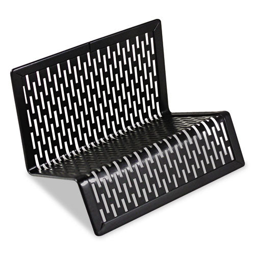 Artistic® wholesale. Urban Collection Punched Metal Business Card Holder, Holds 50 2 X 3 1-2, Black. HSD Wholesale: Janitorial Supplies, Breakroom Supplies, Office Supplies.