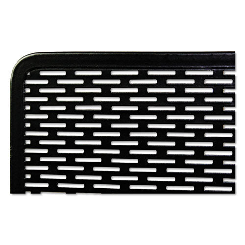 Artistic® wholesale. Urban Collection Punched Metal Business Card Holder, Holds 50 2 X 3 1-2, Black. HSD Wholesale: Janitorial Supplies, Breakroom Supplies, Office Supplies.