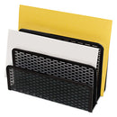 Artistic® wholesale. Urban Collection Punched Metal Letter Sorter, 3 Sections, Dl To A6 Size Files, 6.5" X 3.25" X 5.5", Black. HSD Wholesale: Janitorial Supplies, Breakroom Supplies, Office Supplies.