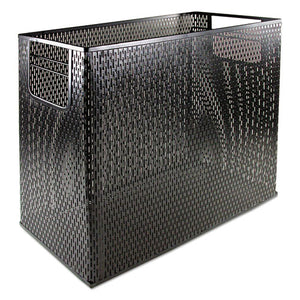 Artistic® wholesale. Urban Collection Punched Metal Desktop File, 1 Section, Letter To Legal Size Files, 13" X 5.75" X 10.75", Black. HSD Wholesale: Janitorial Supplies, Breakroom Supplies, Office Supplies.