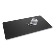 Load image into Gallery viewer, Artistic® wholesale. Rhinolin Ii Desk Pad With Antimicrobial Product Protection, 36 X 20, Black. HSD Wholesale: Janitorial Supplies, Breakroom Supplies, Office Supplies.