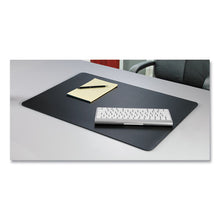 Load image into Gallery viewer, Artistic® wholesale. Rhinolin Ii Desk Pad With Antimicrobial Product Protection, 17 X 12, Black. HSD Wholesale: Janitorial Supplies, Breakroom Supplies, Office Supplies.