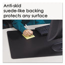 Artistic® wholesale. Rhinolin Ii Desk Pad With Antimicrobial Product Protection, 17 X 12, Black. HSD Wholesale: Janitorial Supplies, Breakroom Supplies, Office Supplies.