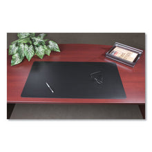 Load image into Gallery viewer, Artistic® wholesale. Rhinolin Ii Desk Pad With Antimicrobial Product Protection, 17 X 12, Black. HSD Wholesale: Janitorial Supplies, Breakroom Supplies, Office Supplies.