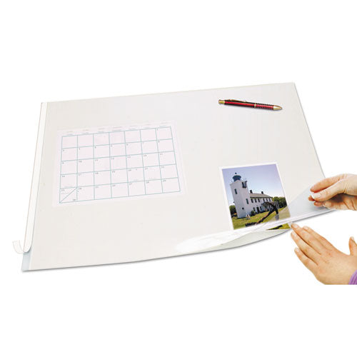 Artistic® wholesale. Second Sight Clear Plastic Hinged Desk Protector, 21 X 17. HSD Wholesale: Janitorial Supplies, Breakroom Supplies, Office Supplies.