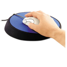 Load image into Gallery viewer, Allsop® wholesale. Wrist Aid Ergonomic Circular Mouse Pad, 9&quot; Dia., Cobalt. HSD Wholesale: Janitorial Supplies, Breakroom Supplies, Office Supplies.