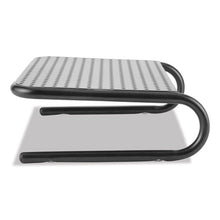Load image into Gallery viewer, Allsop® wholesale. Metal Art Jr. Monitor Stand, 14.75&quot; X 11&quot; X 4.25&quot;, Black, Supports 40 Lbs. HSD Wholesale: Janitorial Supplies, Breakroom Supplies, Office Supplies.
