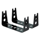 Allsop® wholesale. Metal Art Monitor Stand Risers, 4.75 X 8.75 X 2.5, Black. HSD Wholesale: Janitorial Supplies, Breakroom Supplies, Office Supplies.