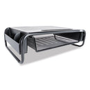 Allsop® wholesale. Metal Art Organizer 5 Monitor, 18" X 11.8" X 5.1", Black, Supports 30 Lbs. HSD Wholesale: Janitorial Supplies, Breakroom Supplies, Office Supplies.