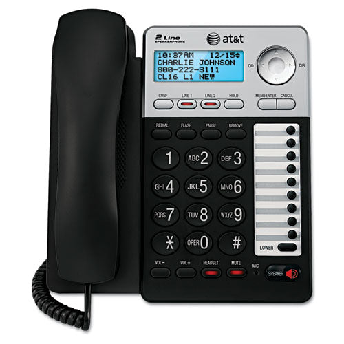AT&T® wholesale. Ml17929 Two-line Corded Speakerphone. HSD Wholesale: Janitorial Supplies, Breakroom Supplies, Office Supplies.