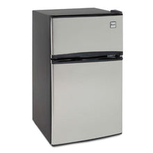 Load image into Gallery viewer, Avanti wholesale. AVANTI Counter-height 3.1 Cu. Ft Two-door Refrigerator-freezer, Black-stainless Steel. HSD Wholesale: Janitorial Supplies, Breakroom Supplies, Office Supplies.