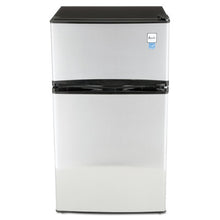 Load image into Gallery viewer, Avanti wholesale. AVANTI Counter-height 3.1 Cu. Ft Two-door Refrigerator-freezer, Black-stainless Steel. HSD Wholesale: Janitorial Supplies, Breakroom Supplies, Office Supplies.