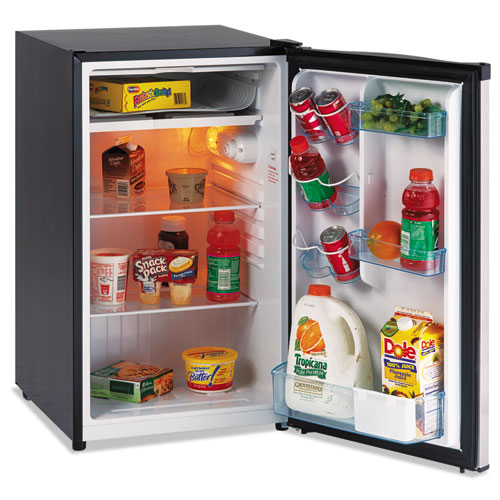 Avanti wholesale. AVANTI 4.4 Cf Refrigerator, 19 1-2"w X 22"d X 33"h, Black-stainless Steel. HSD Wholesale: Janitorial Supplies, Breakroom Supplies, Office Supplies.
