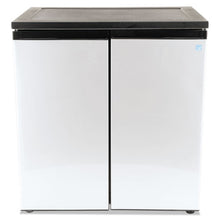 Load image into Gallery viewer, Avanti wholesale. AVANTI 5.5 Cf Side By Side Refrigerator-freezer, Black-stainless Steel. HSD Wholesale: Janitorial Supplies, Breakroom Supplies, Office Supplies.