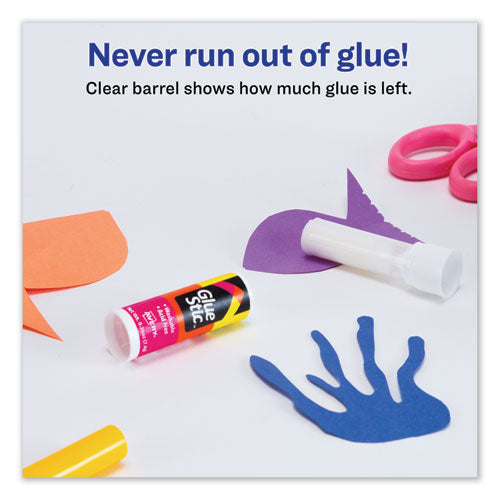 Avery® wholesale. AVERY Permanent Glue Stic, 0.26 Oz, Applies White, Dries Clear. HSD Wholesale: Janitorial Supplies, Breakroom Supplies, Office Supplies.