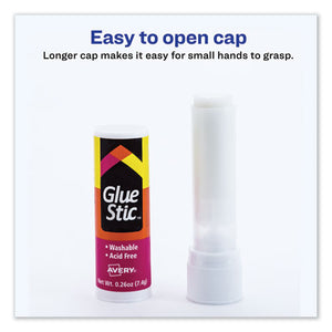 Avery® wholesale. AVERY Permanent Glue Stic, 0.26 Oz, Applies White, Dries Clear. HSD Wholesale: Janitorial Supplies, Breakroom Supplies, Office Supplies.
