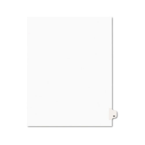 Avery® wholesale. AVERY Preprinted Legal Exhibit Side Tab Index Dividers, Avery Style, 10-tab, 24, 11 X 8.5, White, 25-pack, (1024). HSD Wholesale: Janitorial Supplies, Breakroom Supplies, Office Supplies.