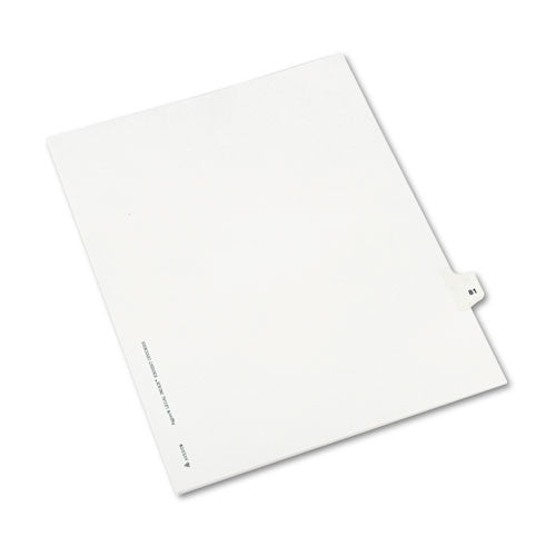Avery® wholesale. AVERY Preprinted Legal Exhibit Side Tab Index Dividers, Avery Style, 10-tab, 81, 11 X 8.5, White, 25-pack, (1081). HSD Wholesale: Janitorial Supplies, Breakroom Supplies, Office Supplies.