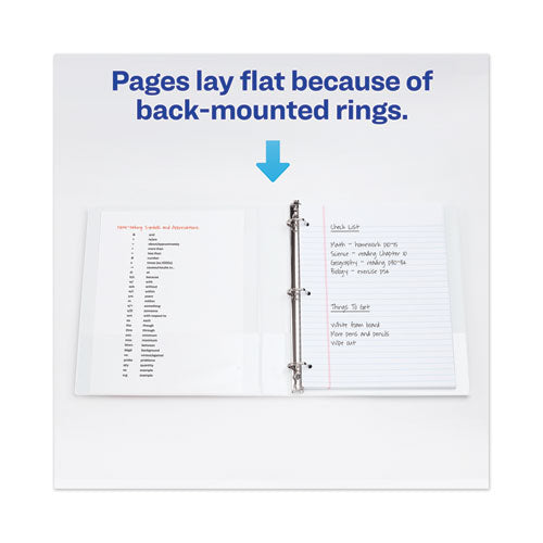 Avery® wholesale. AVERY Heavy-duty View Binder With Durahinge, One Touch Ezd Rings And Extra-wide Cover, 3 Ring, 1" Capacity, 11 X 8.5, White, (1318). HSD Wholesale: Janitorial Supplies, Breakroom Supplies, Office Supplies.