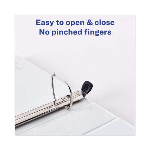 Avery® wholesale. AVERY Heavy-duty View Binder With Durahinge, One Touch Ezd Rings-extra-wide Cover, 3 Ring, 1.5" Capacity, 11 X 8.5, White, (1319). HSD Wholesale: Janitorial Supplies, Breakroom Supplies, Office Supplies.