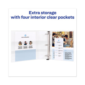 Avery® wholesale. AVERY Heavy-duty View Binder With Durahinge, One Touch Ezd Rings And Extra-wide Cover, 3 Ring, 2" Capacity, 11 X 8.5, White, (1320). HSD Wholesale: Janitorial Supplies, Breakroom Supplies, Office Supplies.