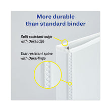 Load image into Gallery viewer, Avery® wholesale. AVERY Heavy-duty View Binder With Durahinge, One Touch Ezd Rings And Extra-wide Cover, 3 Ring, 2&quot; Capacity, 11 X 8.5, White, (1320). HSD Wholesale: Janitorial Supplies, Breakroom Supplies, Office Supplies.