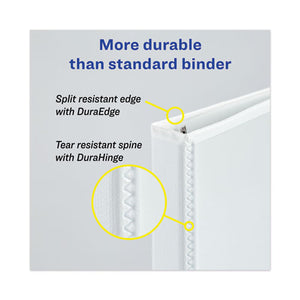 Avery® wholesale. AVERY Heavy-duty View Binder With Durahinge, One Touch Ezd Rings And Extra-wide Cover, 3 Ring, 3" Capacity, 11 X 8.5, White, (1321). HSD Wholesale: Janitorial Supplies, Breakroom Supplies, Office Supplies.