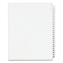 Load image into Gallery viewer, Avery® wholesale. AVERY Preprinted Legal Exhibit Side Tab Index Dividers, Avery Style, 25-tab, 1 To 25, 11 X 8.5, White, 1 Set, (1330). HSD Wholesale: Janitorial Supplies, Breakroom Supplies, Office Supplies.