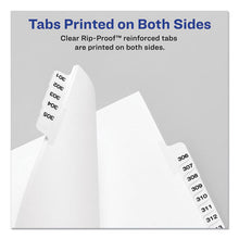 Load image into Gallery viewer, Avery® wholesale. AVERY Preprinted Legal Exhibit Side Tab Index Dividers, Avery Style, 25-tab, 1 To 25, 11 X 8.5, White, 1 Set, (1330). HSD Wholesale: Janitorial Supplies, Breakroom Supplies, Office Supplies.