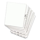Avery® wholesale. AVERY Preprinted Legal Exhibit Side Tab Index Dividers, Avery Style, 25-tab, 1 To 25, 11 X 8.5, White, 1 Set, (1330). HSD Wholesale: Janitorial Supplies, Breakroom Supplies, Office Supplies.