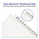 Avery® wholesale. AVERY Preprinted Legal Exhibit Side Tab Index Dividers, Avery Style, 25-tab, 101 To 125, 11 X 8.5, White, 1 Set, (1334). HSD Wholesale: Janitorial Supplies, Breakroom Supplies, Office Supplies.