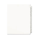 Avery® wholesale. AVERY Preprinted Legal Exhibit Side Tab Index Dividers, Avery Style, 25-tab, 401 To 425, 11 X 8.5, White, 1 Set, (1346). HSD Wholesale: Janitorial Supplies, Breakroom Supplies, Office Supplies.