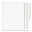 Avery® wholesale. AVERY Preprinted Legal Exhibit Side Tab Index Dividers, Avery Style, 26-tab, Exhibit A - Exhibit Z, 11 X 8.5, White, 1 Set, (1370). HSD Wholesale: Janitorial Supplies, Breakroom Supplies, Office Supplies.