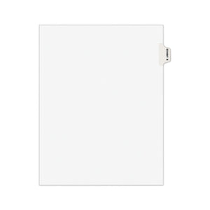 Avery® wholesale. Avery-style Preprinted Legal Side Tab Divider, Exhibit B, Letter, White, 25-pack, (1372). HSD Wholesale: Janitorial Supplies, Breakroom Supplies, Office Supplies.