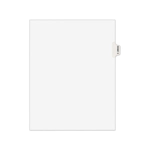 Avery® wholesale. Avery-style Preprinted Legal Side Tab Divider, Exhibit C, Letter, White, 25-pack, (1373). HSD Wholesale: Janitorial Supplies, Breakroom Supplies, Office Supplies.