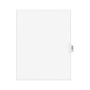 Avery® wholesale. Avery-style Preprinted Legal Side Tab Divider, Exhibit F, Letter, White, 25-pack, (1376). HSD Wholesale: Janitorial Supplies, Breakroom Supplies, Office Supplies.