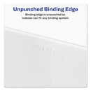 Avery® wholesale. AVERY Preprinted Legal Exhibit Side Tab Index Dividers, Avery Style, 26-tab, A, 11 X 8.5, White, 25-pack, (1401). HSD Wholesale: Janitorial Supplies, Breakroom Supplies, Office Supplies.