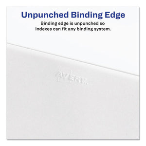 Avery® wholesale. AVERY Preprinted Legal Exhibit Side Tab Index Dividers, Avery Style, 26-tab, B, 11 X 8.5, White, 25-pack, (1402). HSD Wholesale: Janitorial Supplies, Breakroom Supplies, Office Supplies.