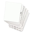 Avery® wholesale. AVERY Preprinted Legal Exhibit Side Tab Index Dividers, Avery Style, 26-tab, D, 11 X 8.5, White, 25-pack, (1404). HSD Wholesale: Janitorial Supplies, Breakroom Supplies, Office Supplies.