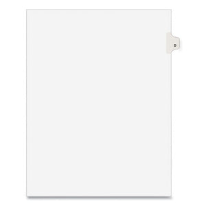 Avery® wholesale. AVERY Preprinted Legal Exhibit Side Tab Index Dividers, Avery Style, 26-tab, D, 11 X 8.5, White, 25-pack, (1404). HSD Wholesale: Janitorial Supplies, Breakroom Supplies, Office Supplies.