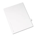 Avery® wholesale. AVERY Preprinted Legal Exhibit Side Tab Index Dividers, Avery Style, 26-tab, F, 11 X 8.5, White, 25-pack, (1406). HSD Wholesale: Janitorial Supplies, Breakroom Supplies, Office Supplies.