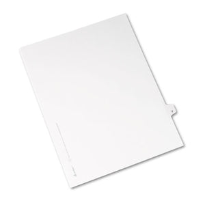 Avery® wholesale. AVERY Preprinted Legal Exhibit Side Tab Index Dividers, Avery Style, 26-tab, F, 11 X 8.5, White, 25-pack, (1406). HSD Wholesale: Janitorial Supplies, Breakroom Supplies, Office Supplies.