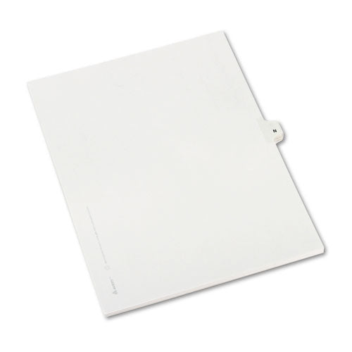 Avery® wholesale. AVERY Preprinted Legal Exhibit Side Tab Index Dividers, Avery Style, 26-tab, N, 11 X 8.5, White, 25-pack, (1414). HSD Wholesale: Janitorial Supplies, Breakroom Supplies, Office Supplies.